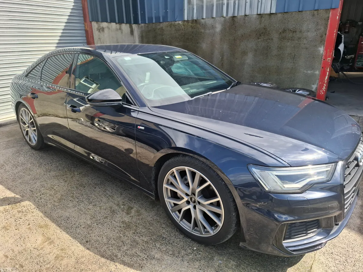 Audi A6 Saloon, Diesel, 2021, Blue
