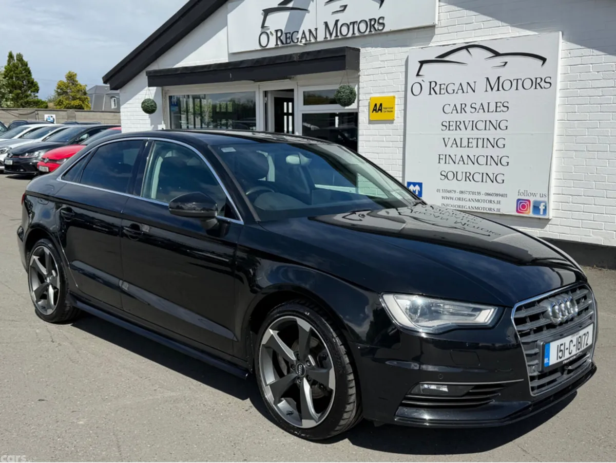 Audi A3 Saloon, Petrol, 2015, Black