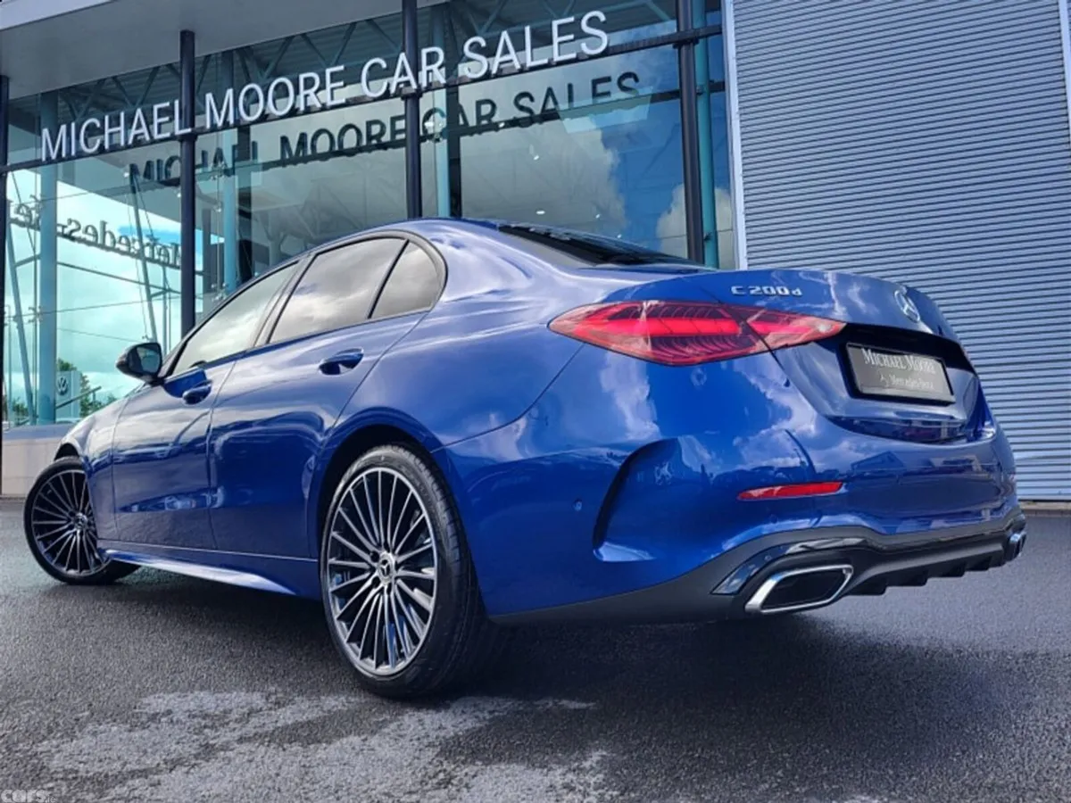 Mercedes-Benz C-Class Saloon, Diesel Hybrid, 2027, Blue