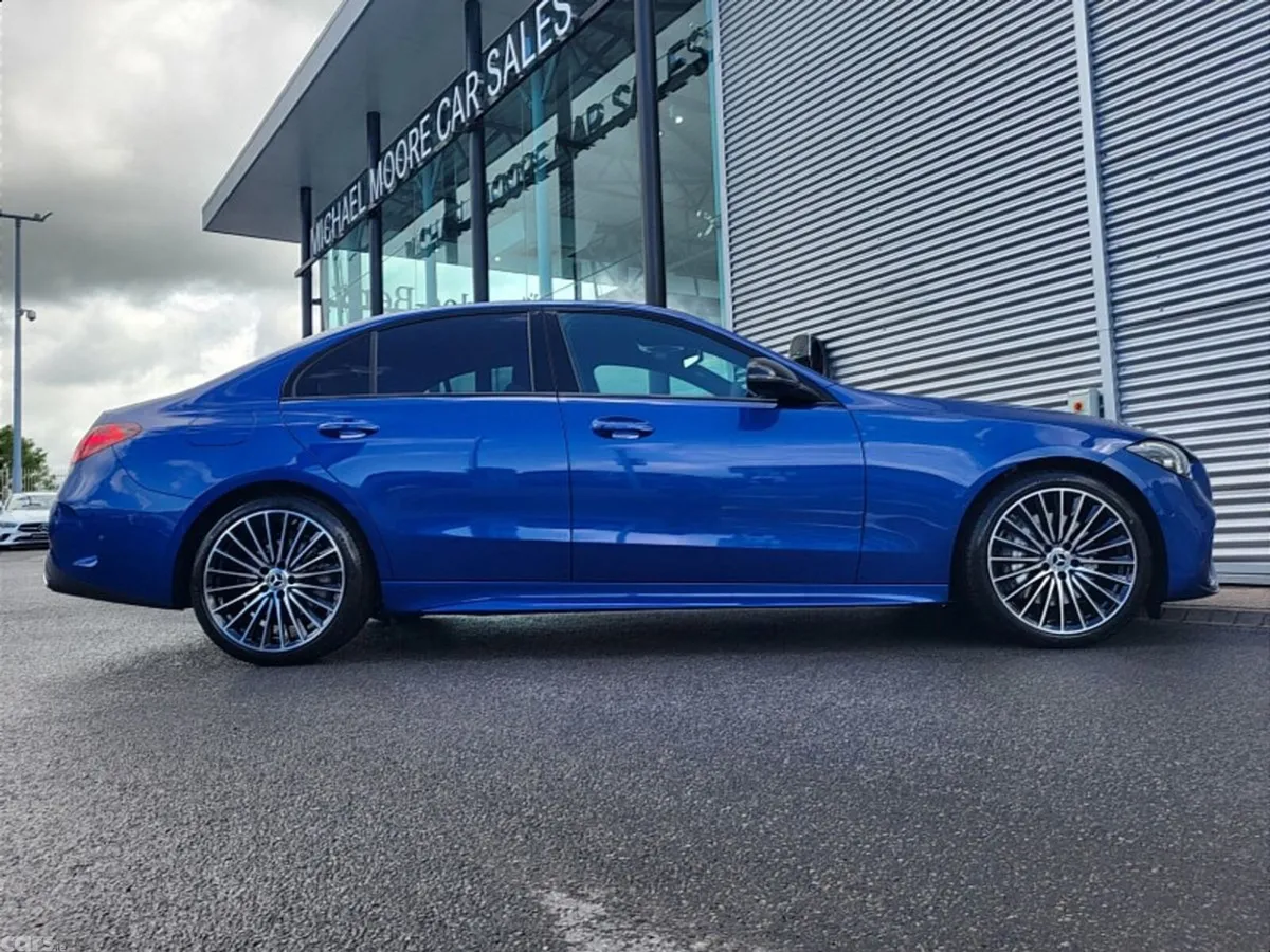 Mercedes-Benz C-Class Saloon, Diesel Hybrid, 2027, Blue