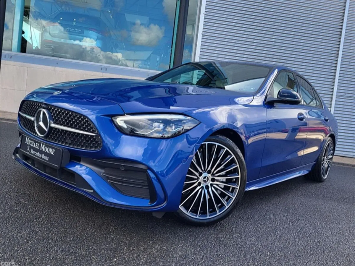 Mercedes-Benz C-Class Saloon, Diesel Hybrid, 2027, Blue
