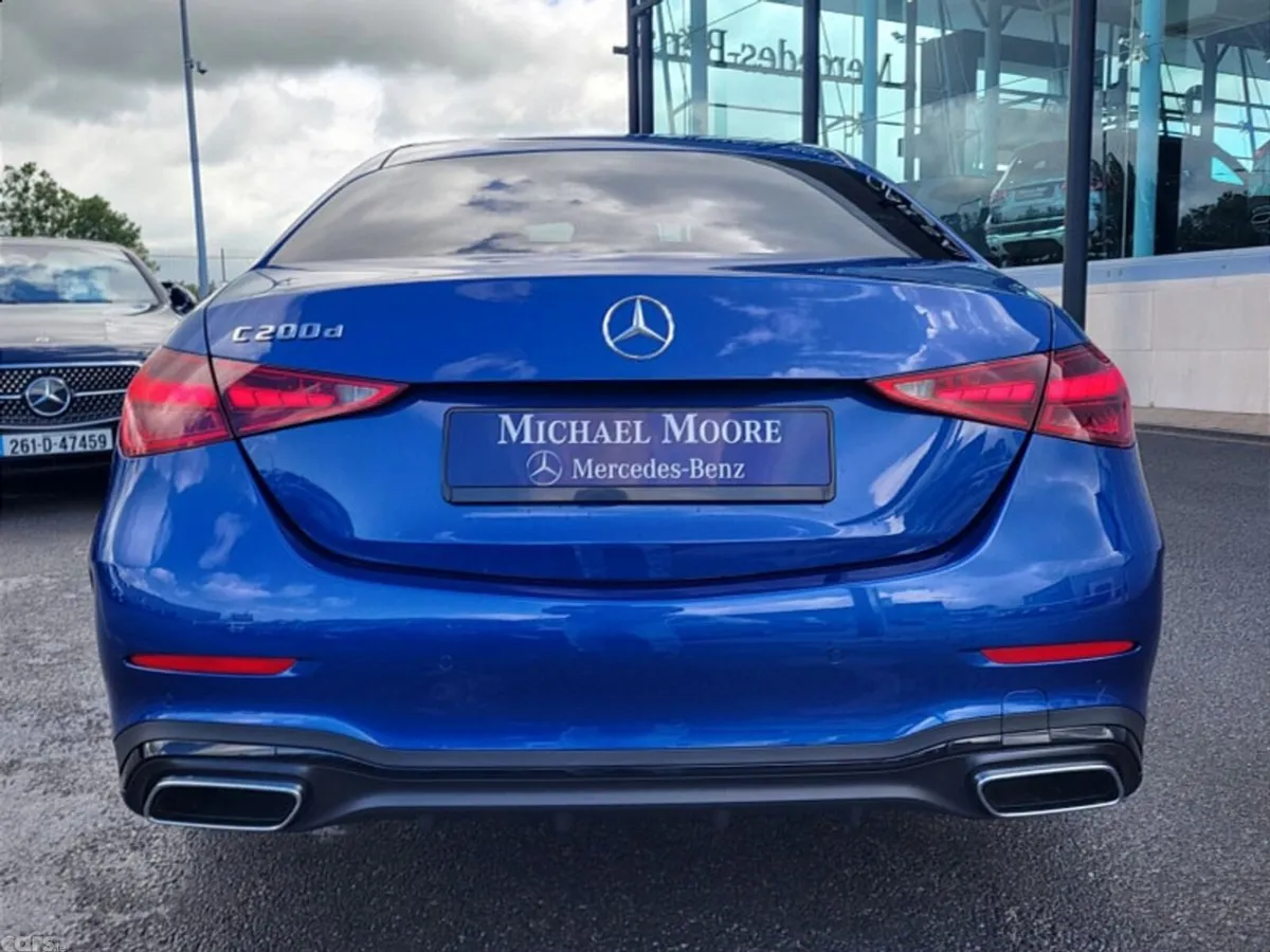 Mercedes-Benz C-Class Saloon, Diesel Hybrid, 2027, Blue