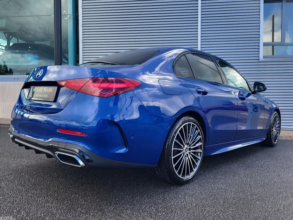 Mercedes-Benz C-Class Saloon, Diesel Hybrid, 2027, Blue