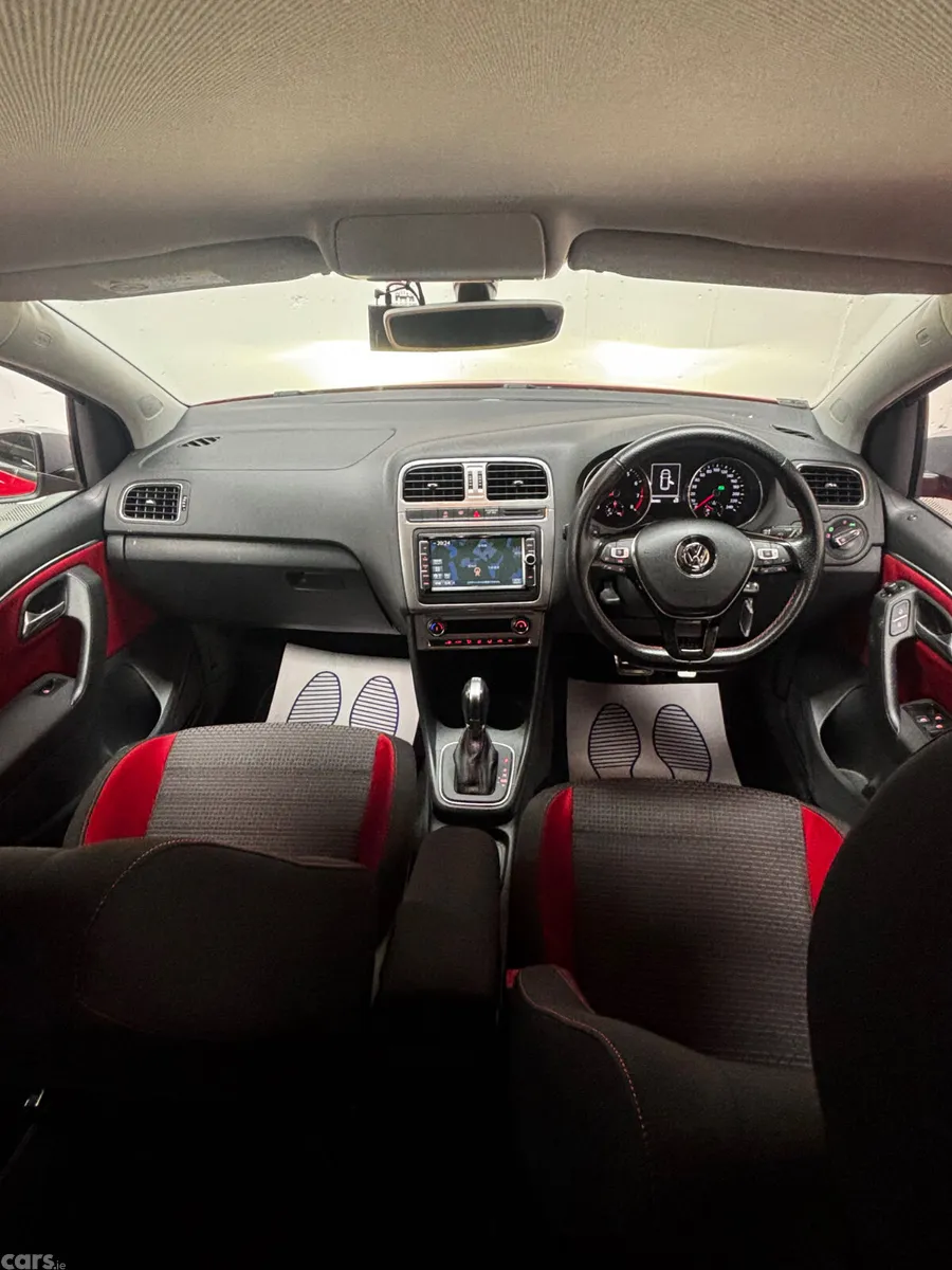 Volkswagen Polo Hatchback, Petrol, 2015, Red