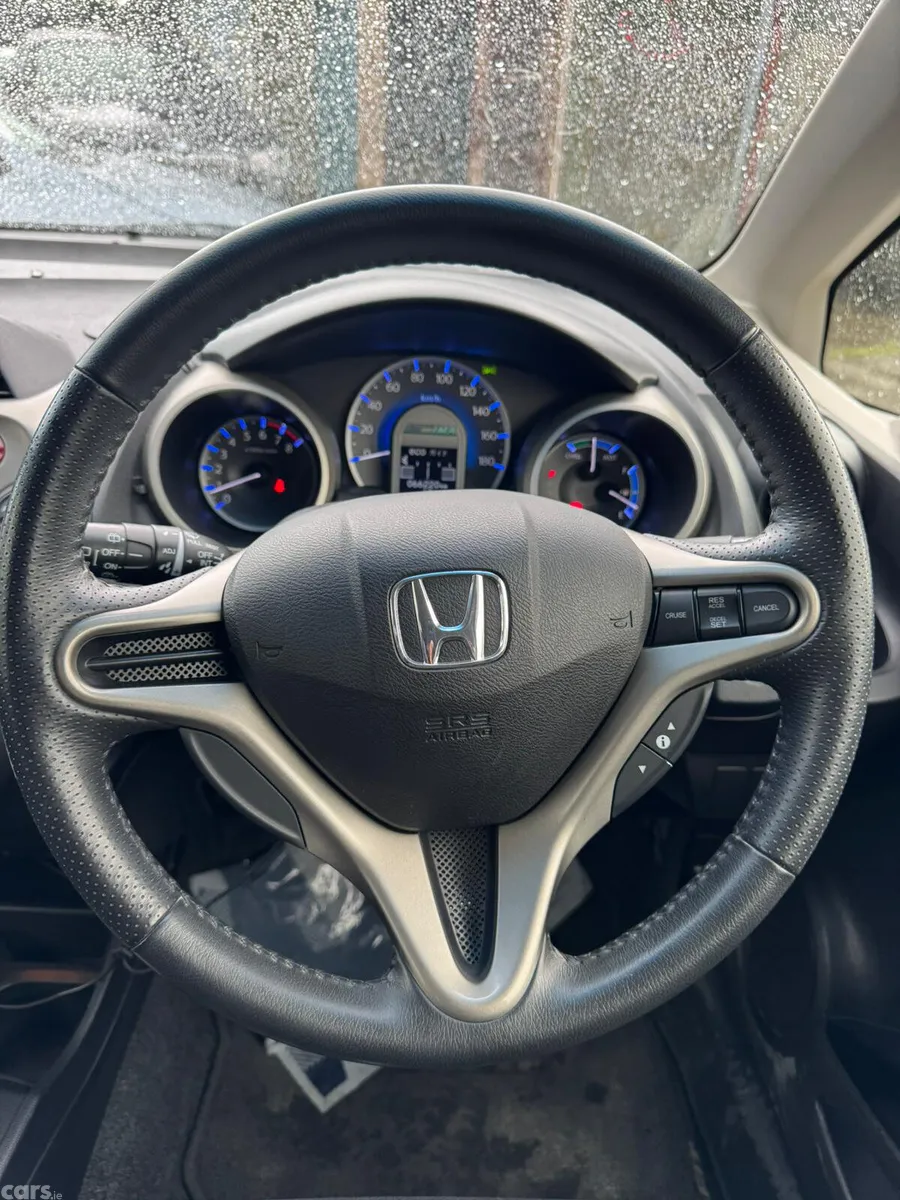 Honda Fit Hatchback, Petrol Hybrid, 2012, White