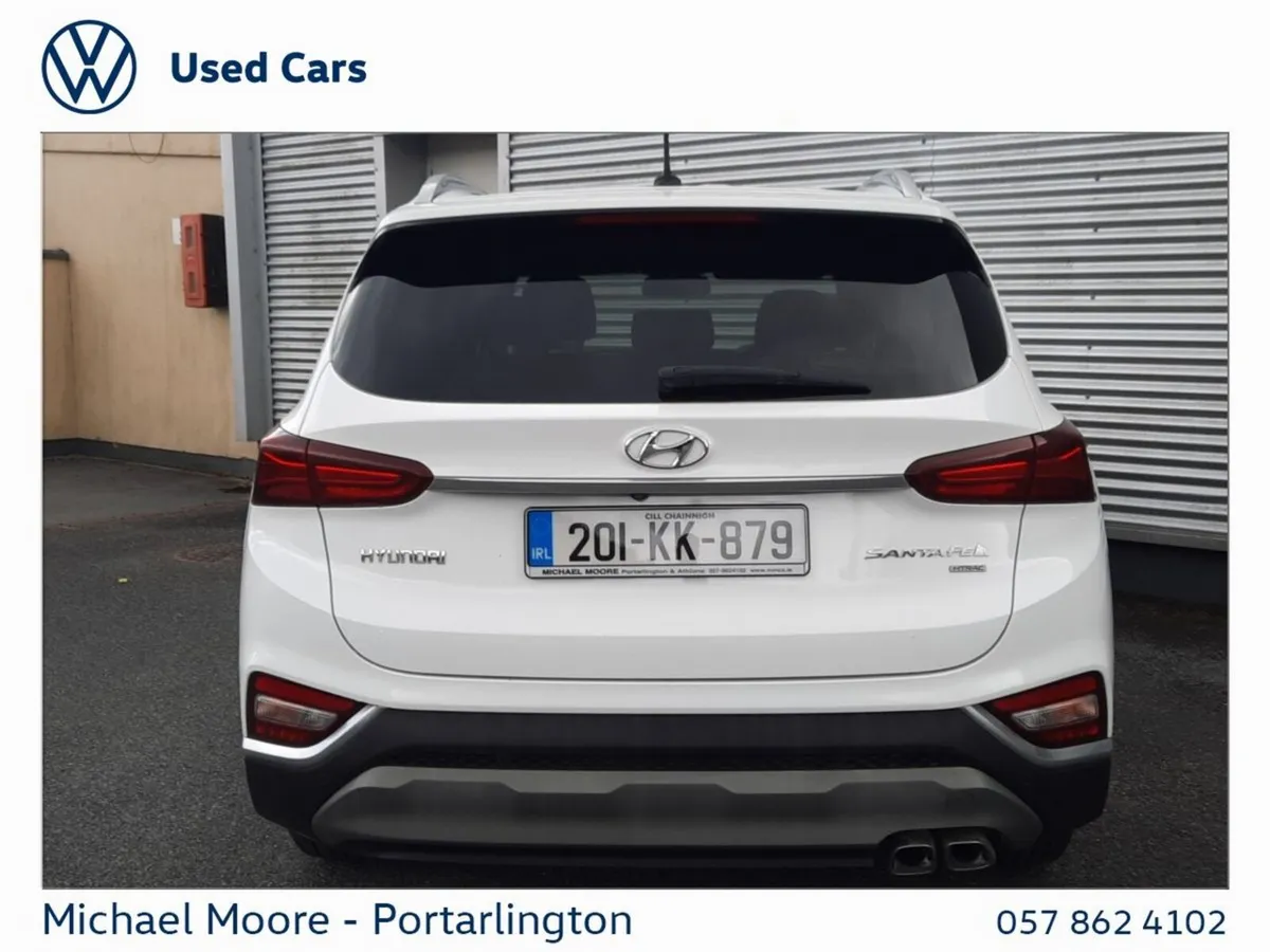 Hyundai Santa Fe SUV, Diesel, 2020, White
