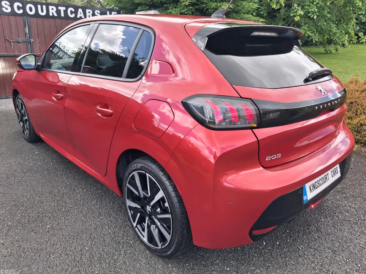 Peugeot 208 Hatchback, Petrol, 2021, Red