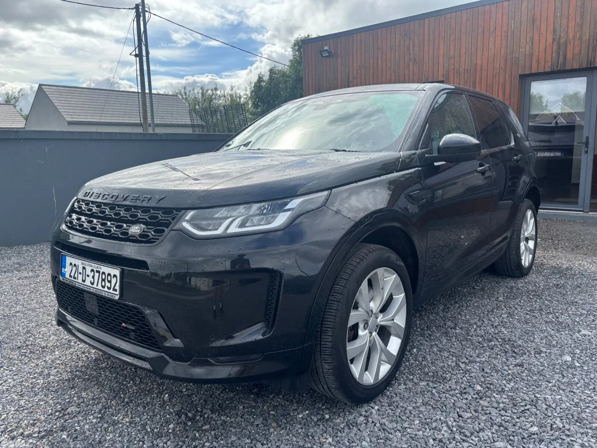 Land Rover Discovery Sport SUV, Petrol Plug-in Hybrid, 2022, Black