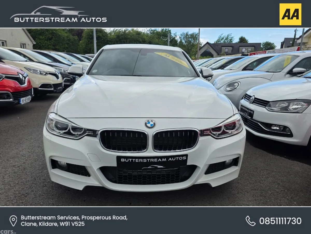 BMW 3-Series Saloon, Diesel, 2013, White