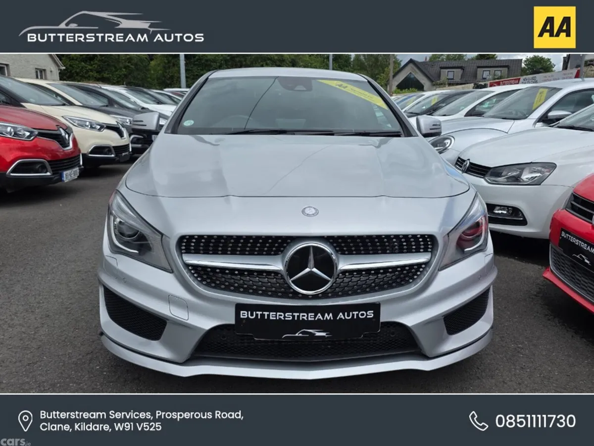 Mercedes-Benz CLA Saloon, Petrol, 2016, Silver