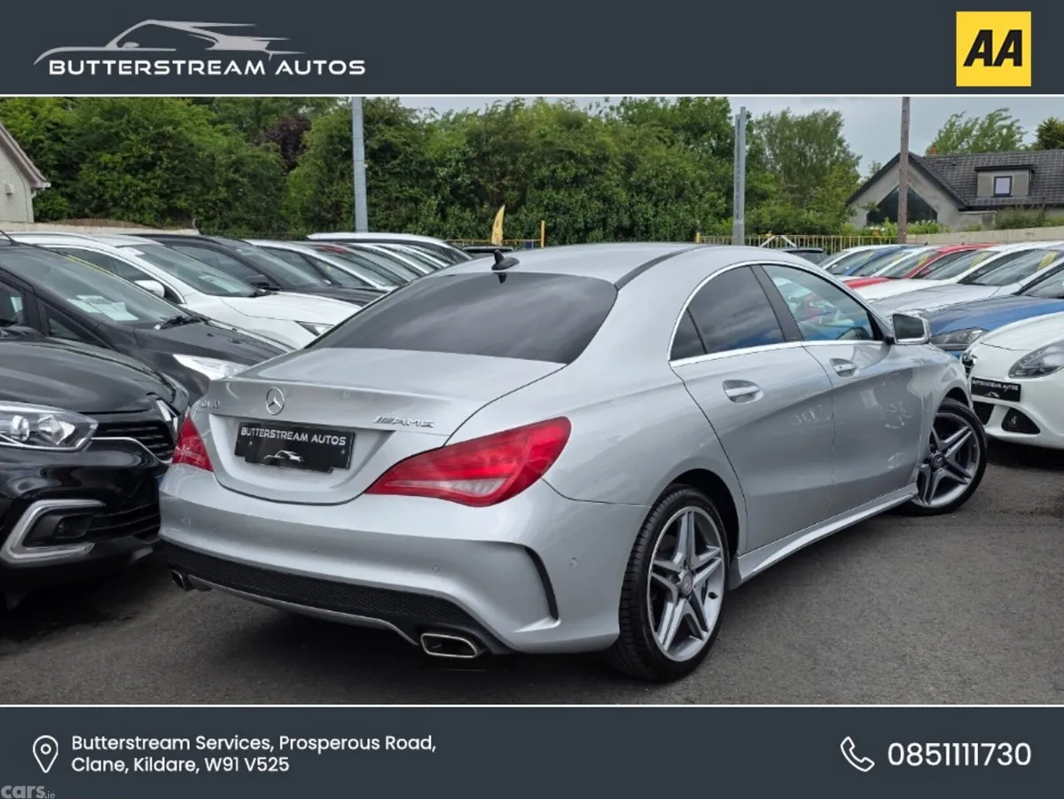 Mercedes-Benz CLA Saloon, Petrol, 2016, Silver