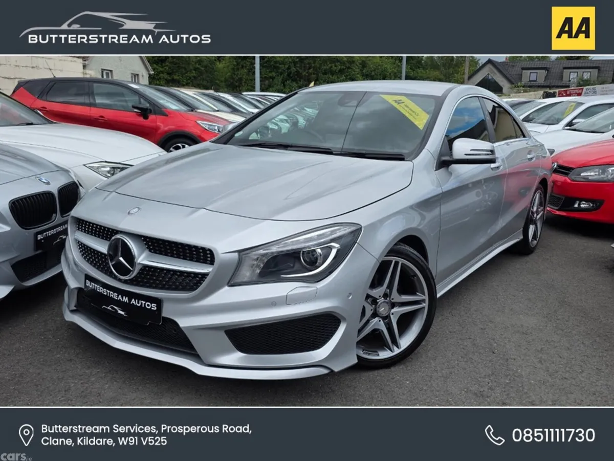 Mercedes-Benz CLA Saloon, Petrol, 2016, Silver
