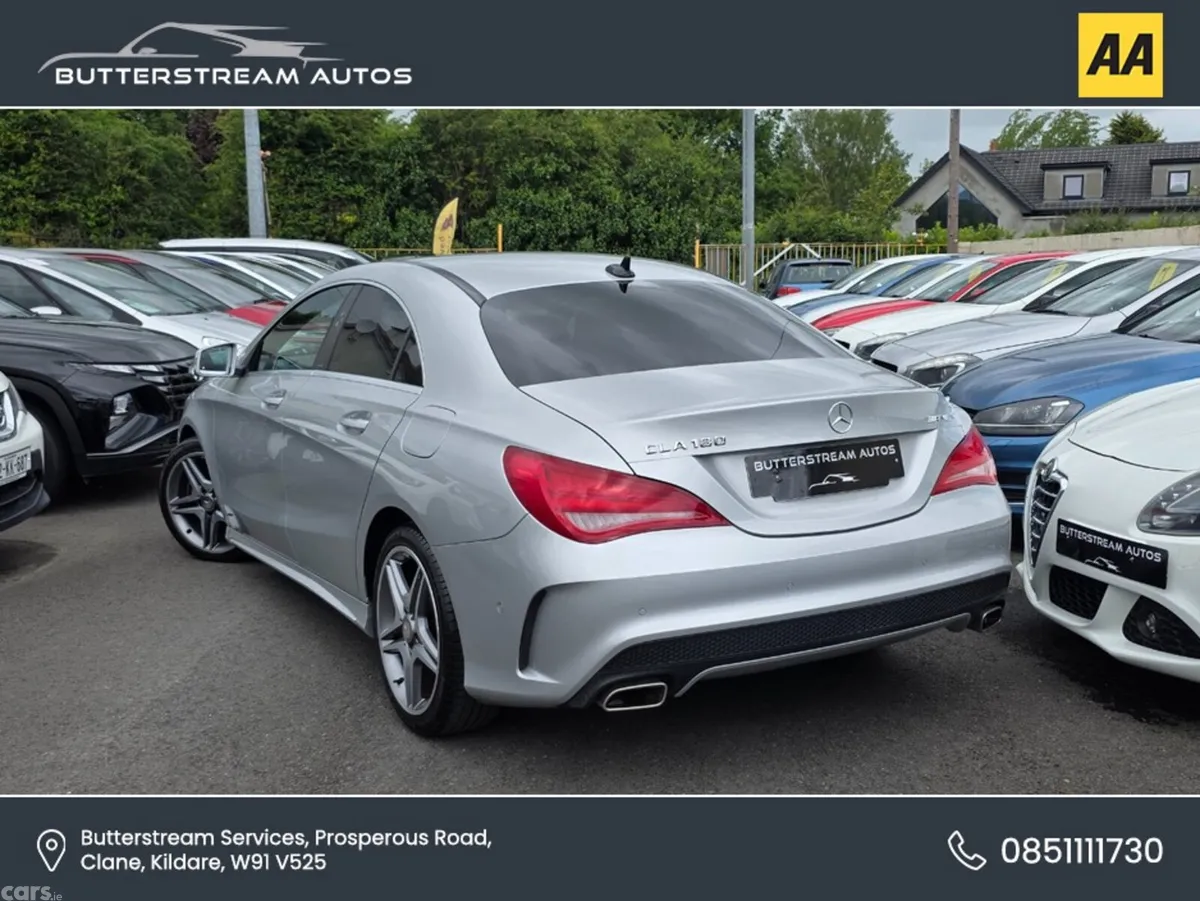 Mercedes-Benz CLA Saloon, Petrol, 2016, Silver
