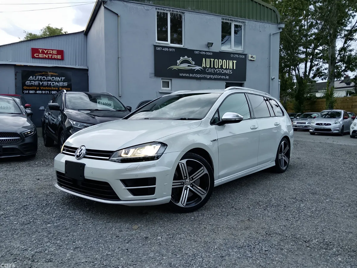 Volkswagen Golf Estate, Petrol, 2017, White