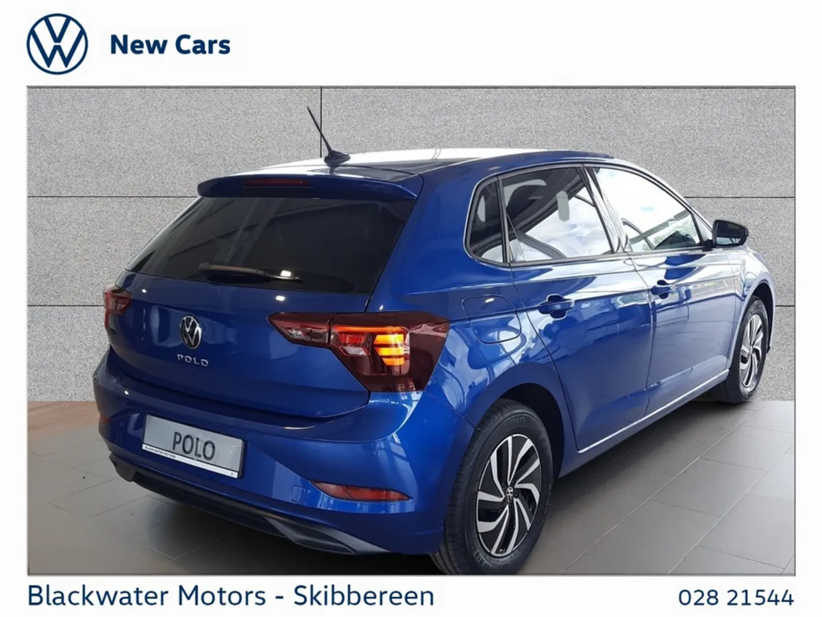 Volkswagen Polo Hatchback, Petrol, 2026, Blue