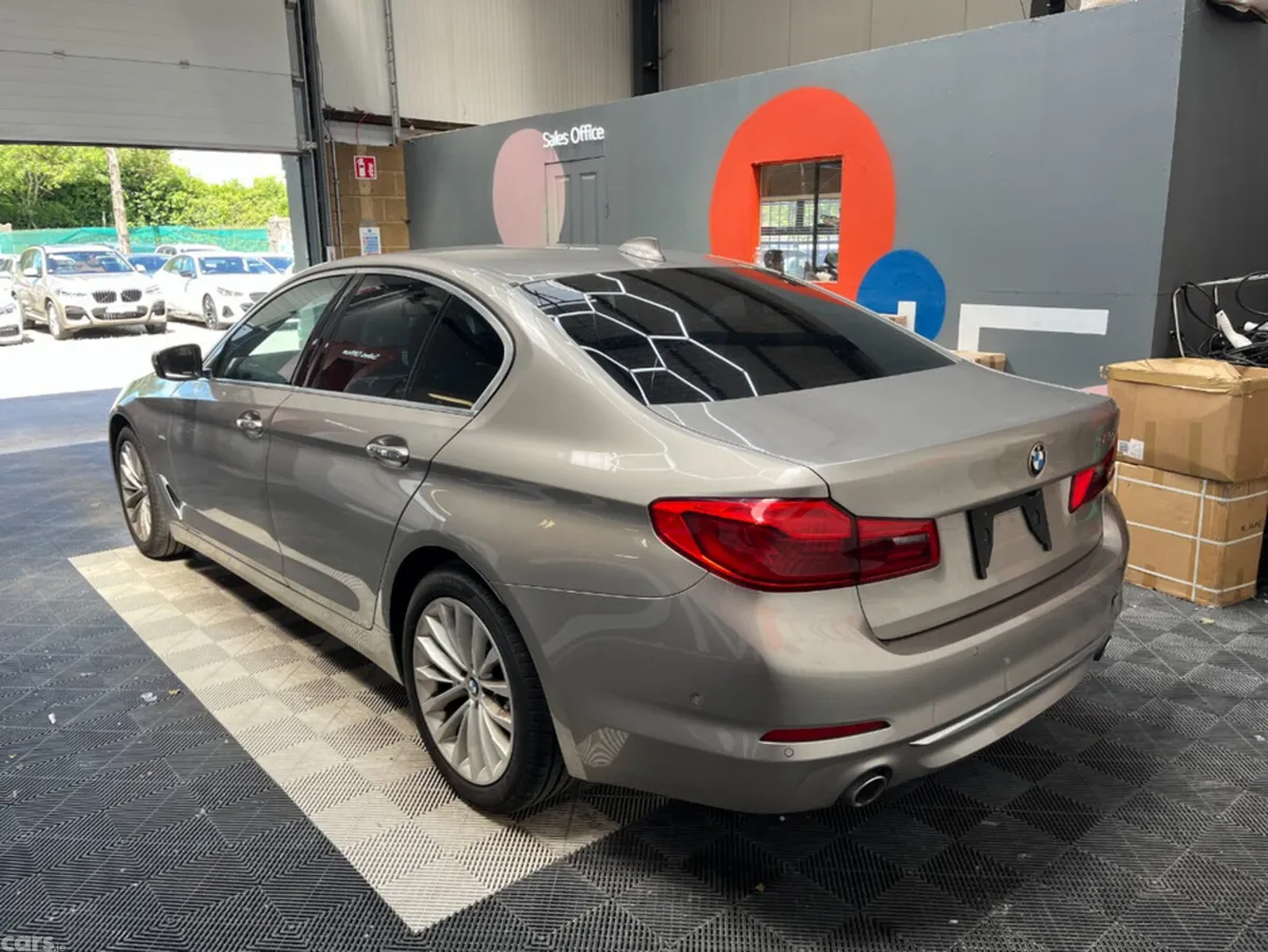BMW 5-Series Saloon, Diesel, 2018, Gold