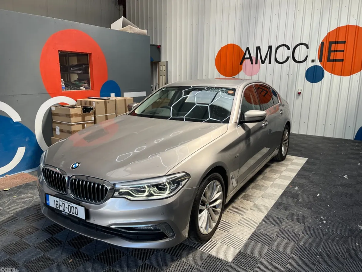 BMW 5-Series Saloon, Diesel, 2018, Gold