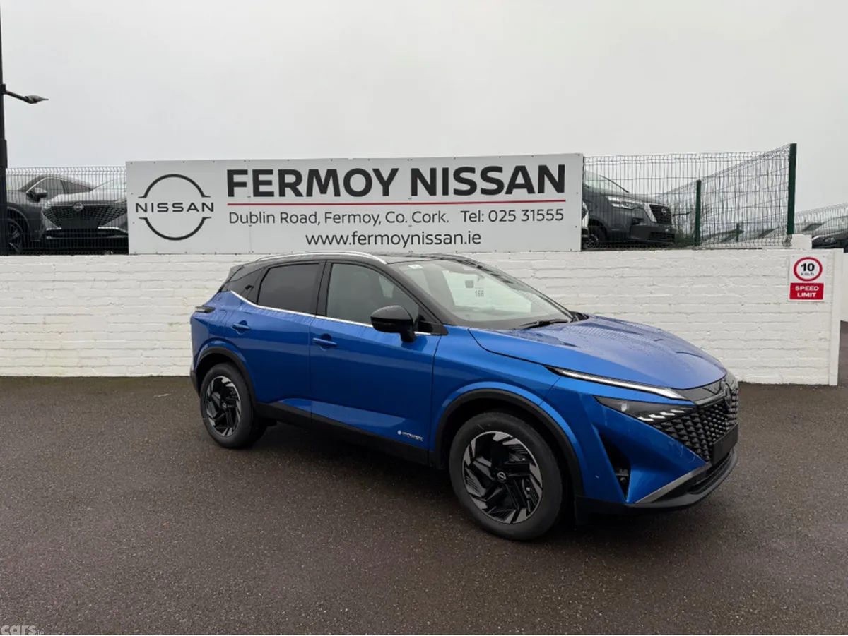 Nissan Qashqai Hatchback, Petrol Hybrid, 2026, Blue