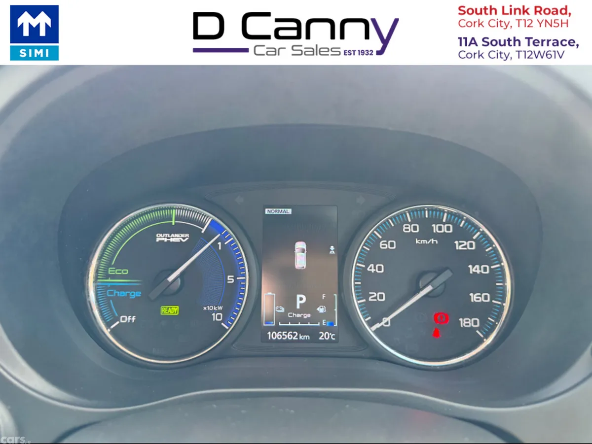 Mitsubishi Outlander SUV, Petrol Plug-in Hybrid, 2018, Black
