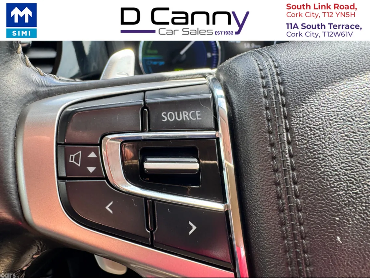 Mitsubishi Outlander SUV, Petrol Plug-in Hybrid, 2018, Black