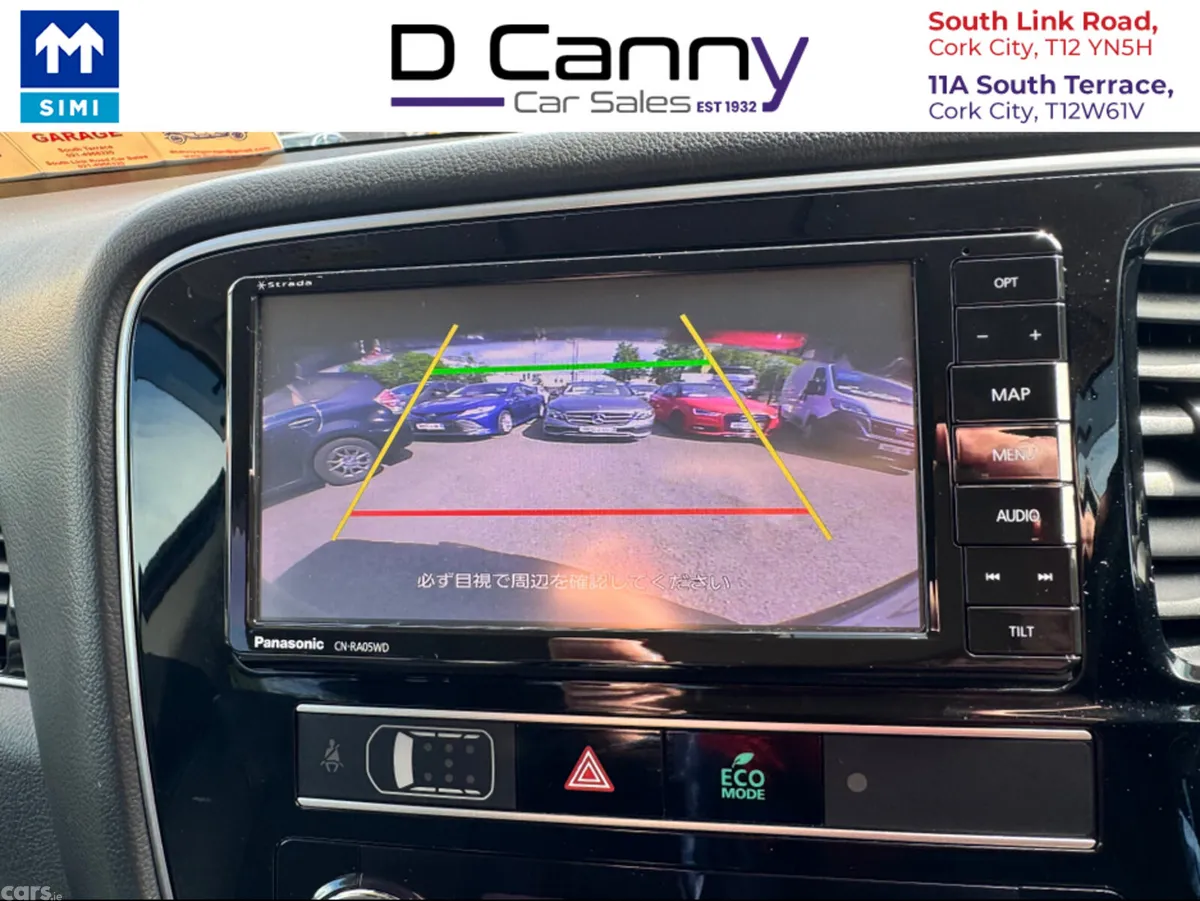 Mitsubishi Outlander SUV, Petrol Plug-in Hybrid, 2018, Black