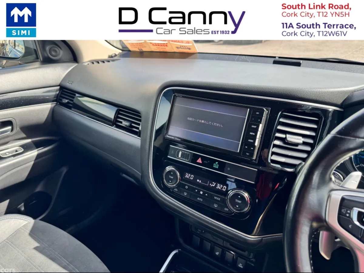 Mitsubishi Outlander SUV, Petrol Plug-in Hybrid, 2018, Black