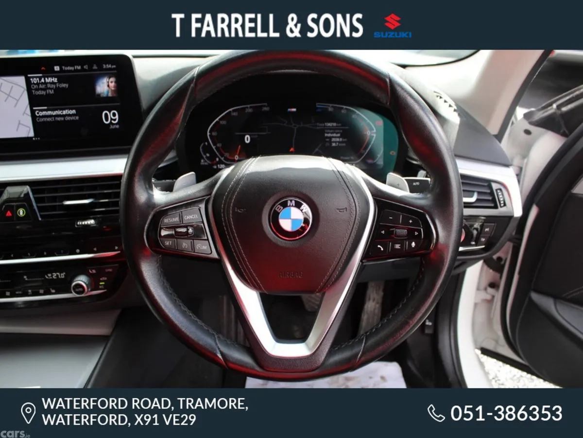 BMW 5-Series Saloon, Diesel, 2022, White