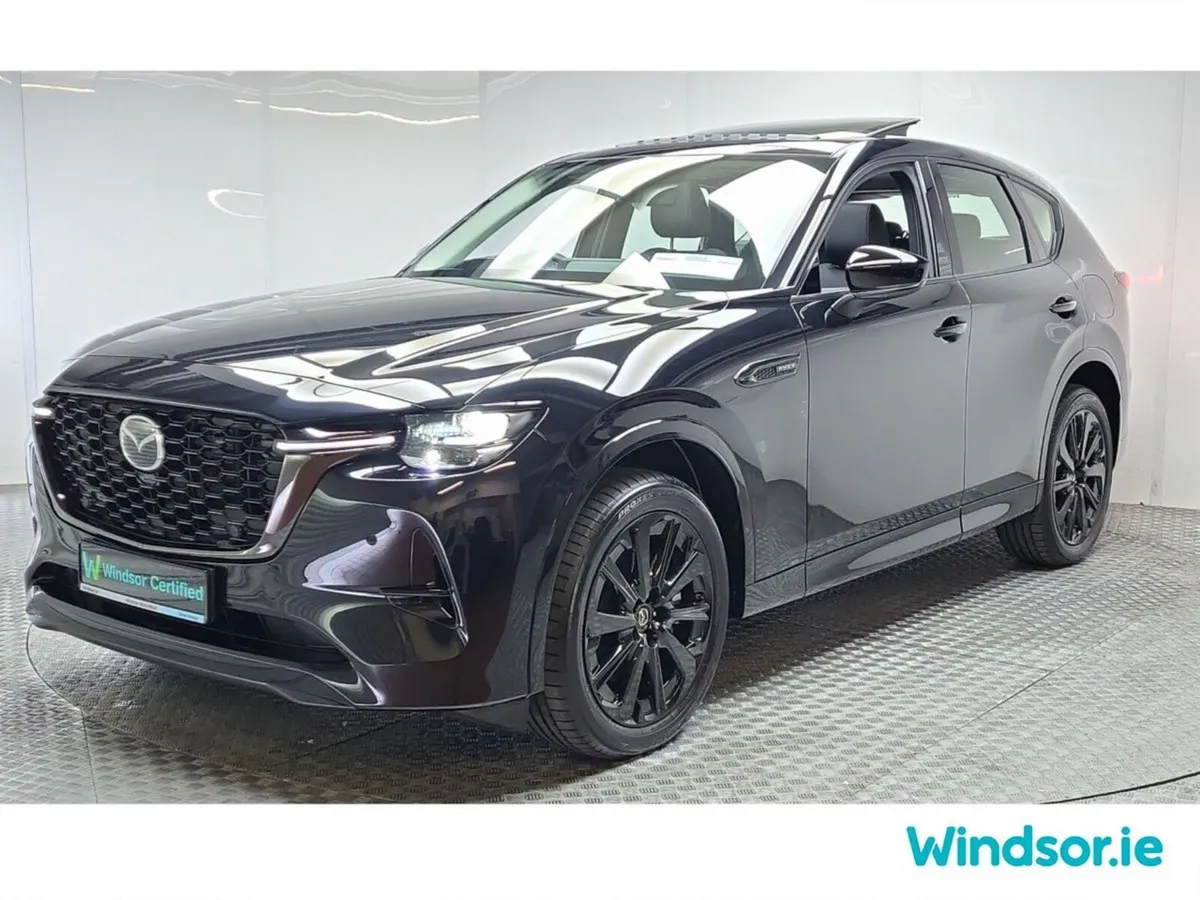 Mazda CX-60 SUV, Petrol Plug-in Hybrid, 2025, Black