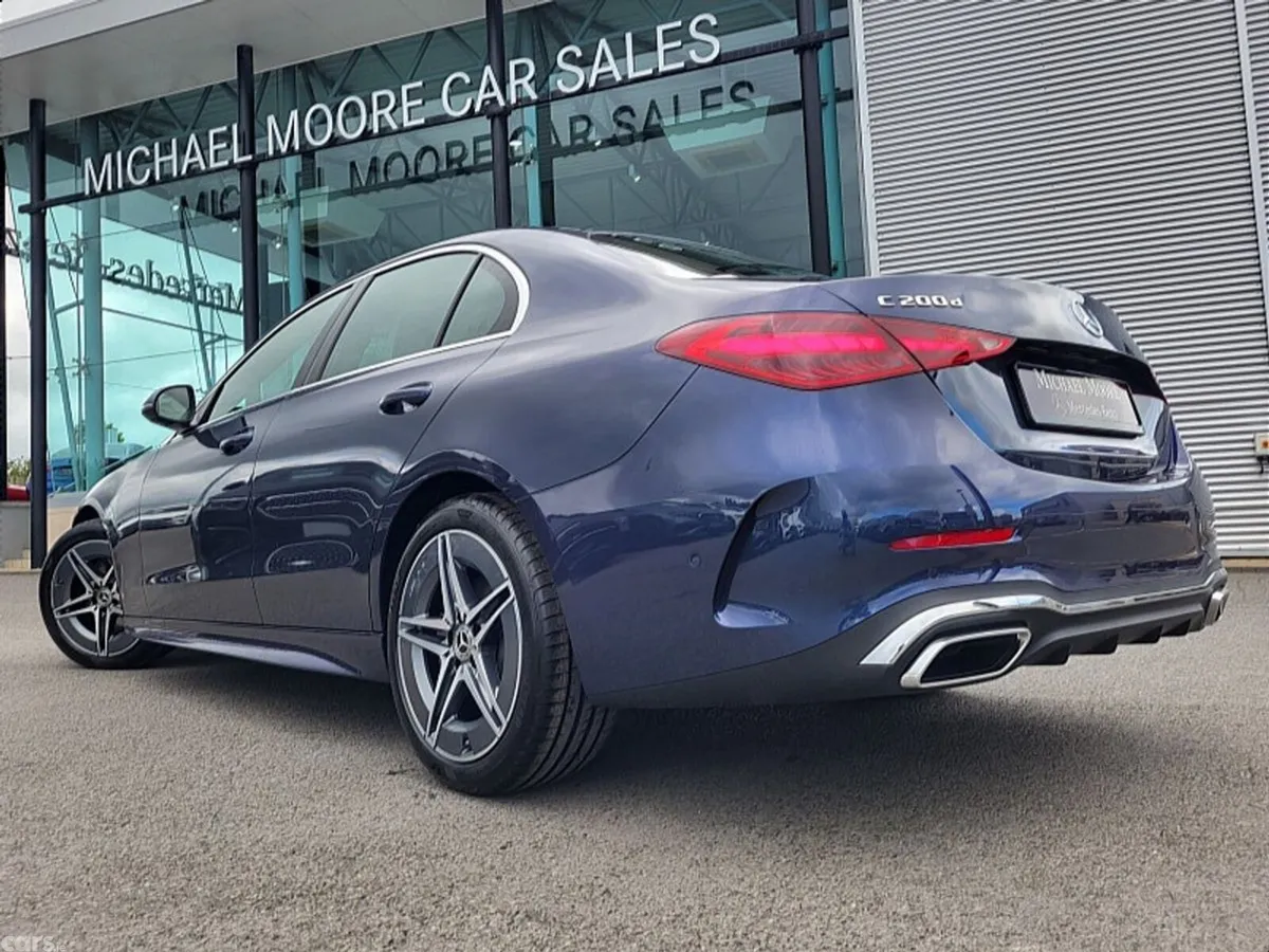Mercedes-Benz C-Class Saloon, Diesel Hybrid, 2027, Blue