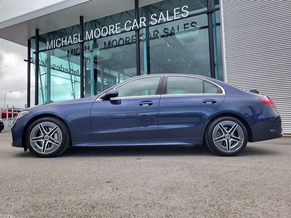 Mercedes-Benz C-Class Saloon, Diesel Hybrid, 2027, Blue