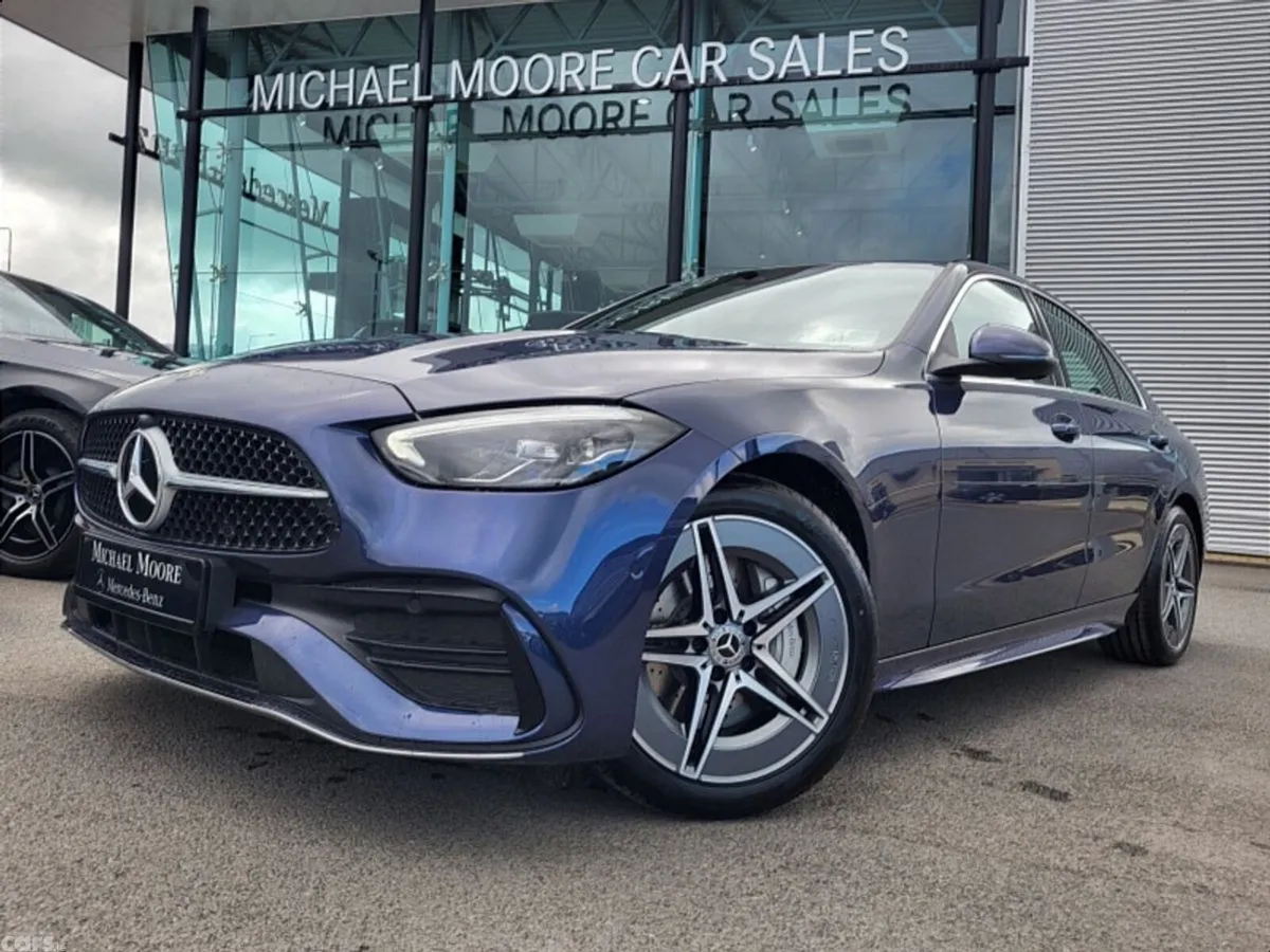 Mercedes-Benz C-Class Saloon, Diesel Hybrid, 2027, Blue