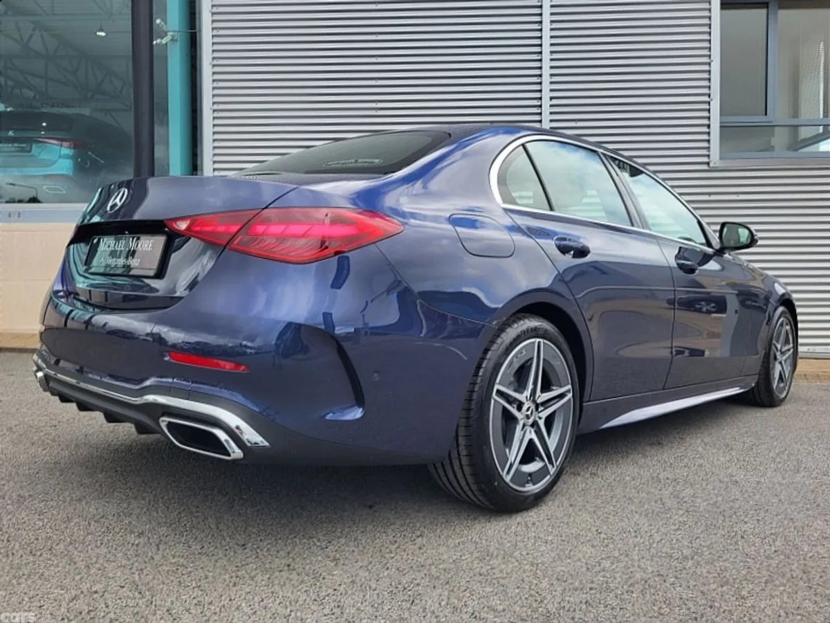 Mercedes-Benz C-Class Saloon, Diesel Hybrid, 2027, Blue