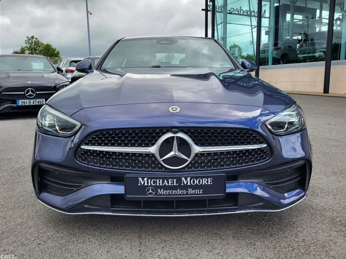 Mercedes-Benz C-Class Saloon, Diesel Hybrid, 2027, Blue