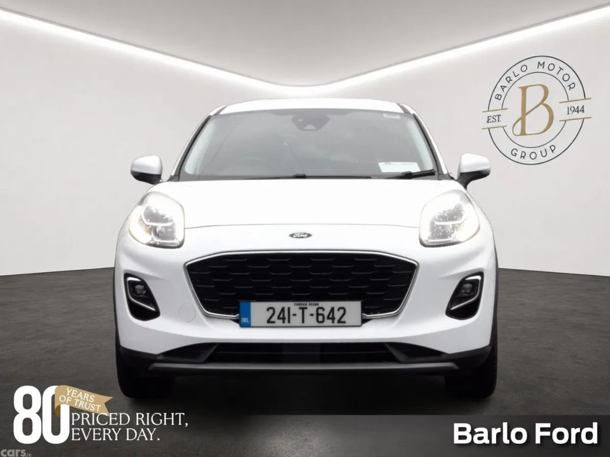 Ford Puma MPV, Petrol Hybrid, 2024, White