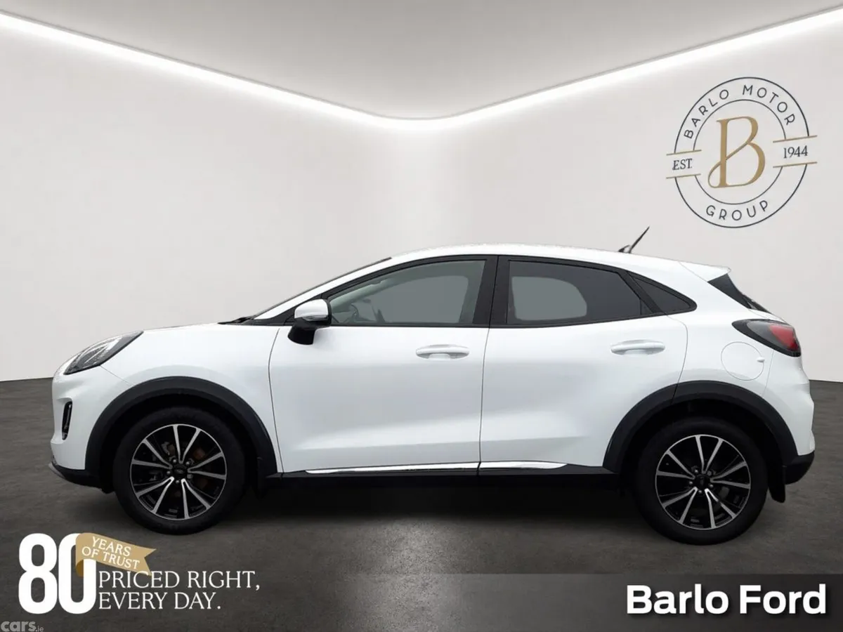 Ford Puma MPV, Petrol Hybrid, 2024, White
