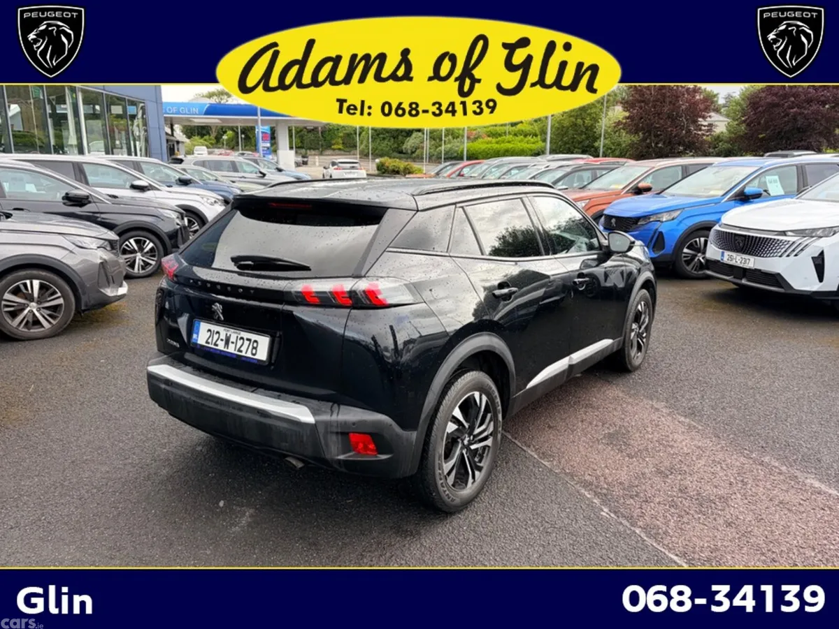 Peugeot 2008 SUV, Petrol, 2021, Black