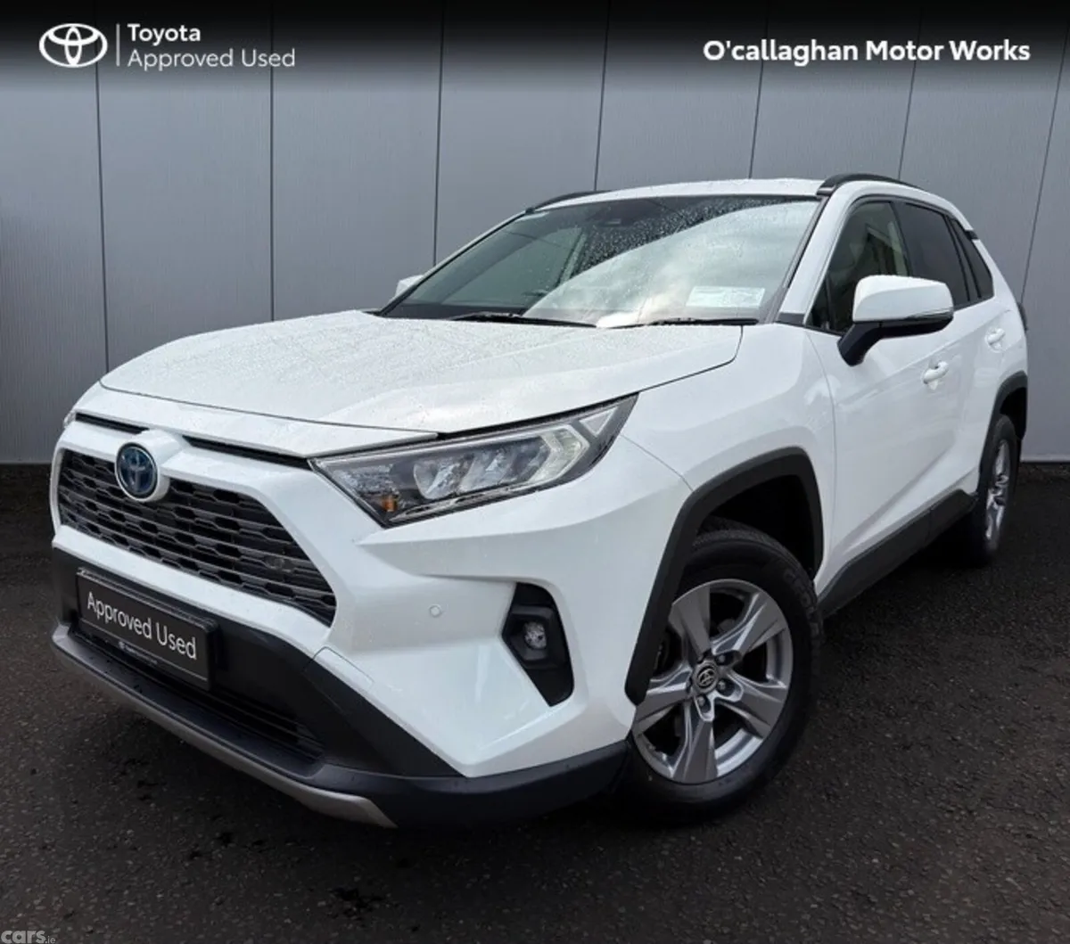 Toyota RAV4 SUV, Petrol Hybrid, 2024, White