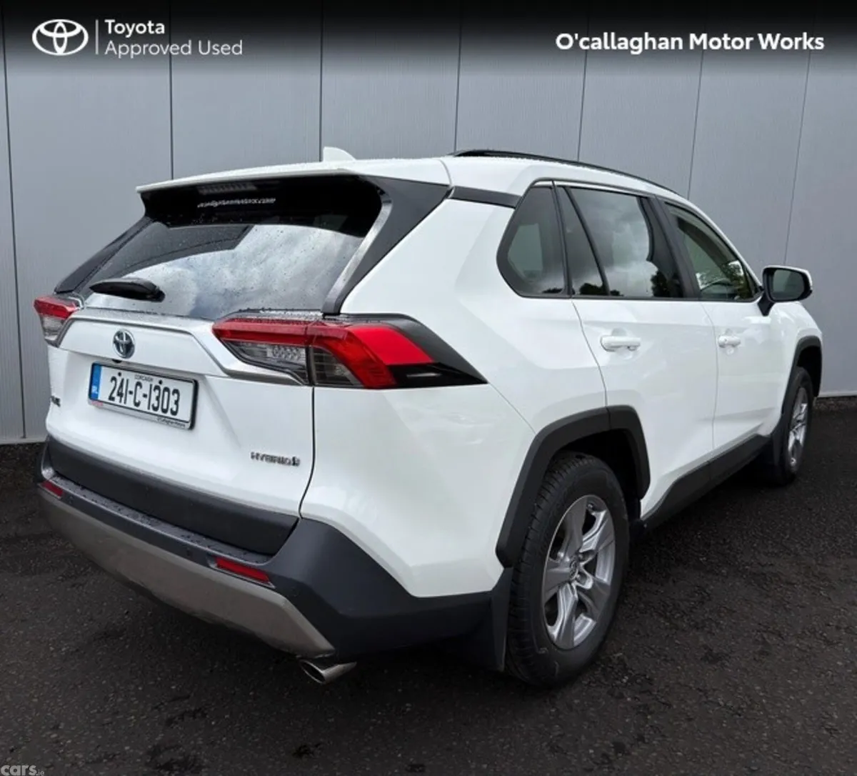 Toyota RAV4 SUV, Petrol Hybrid, 2024, White