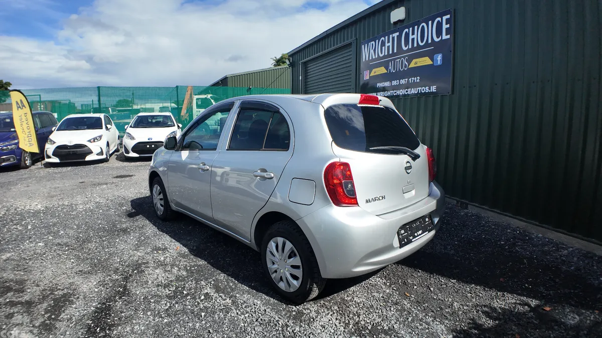 Nissan March Hatchback, Petrol, 2018, Silver