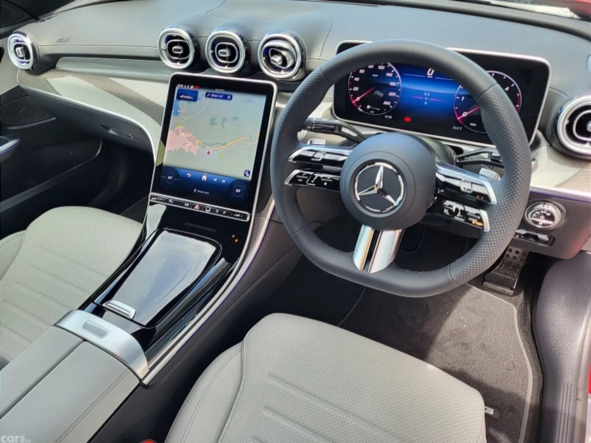Mercedes-Benz C-Class Saloon, Diesel Hybrid, 2027, Red