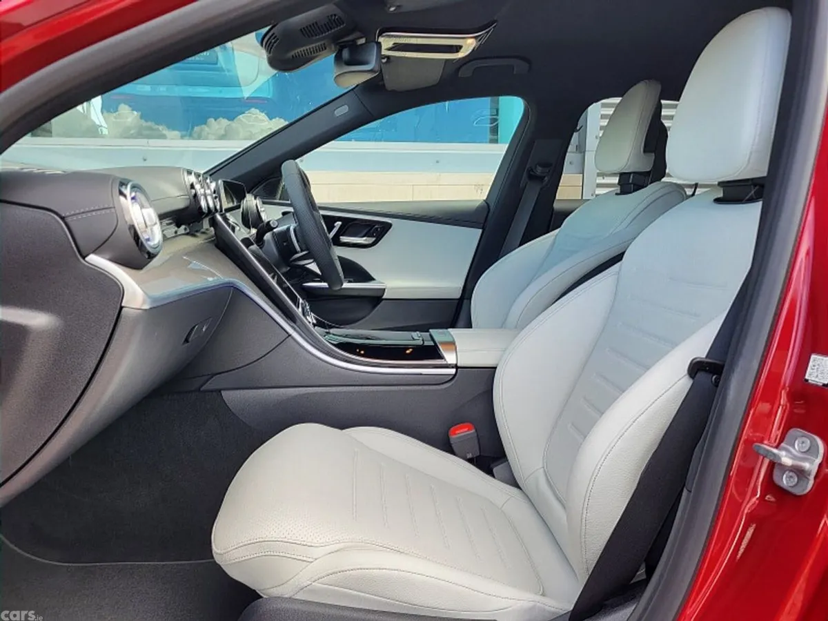Mercedes-Benz C-Class Saloon, Diesel Hybrid, 2027, Red