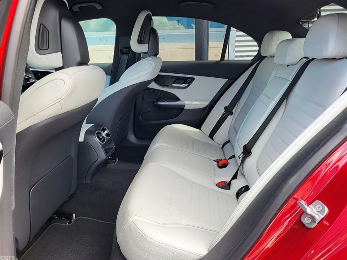 Mercedes-Benz C-Class Saloon, Diesel Hybrid, 2027, Red