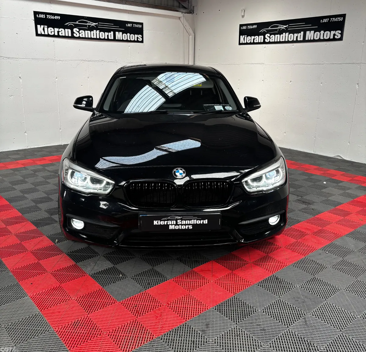 BMW 1-Series Hatchback, Diesel, 2018, Black