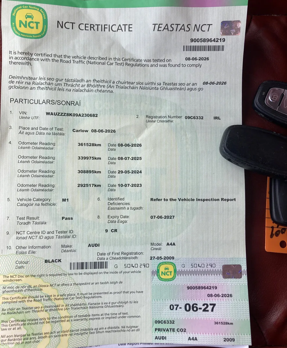 Audi A4 Estate, Diesel, 2009, Black