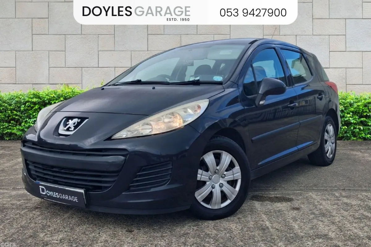 Peugeot 207 Estate, Diesel, 2009, Black