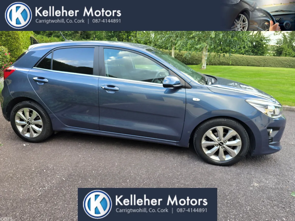 Kia Rio Hatchback, Gas, 2022, Blue