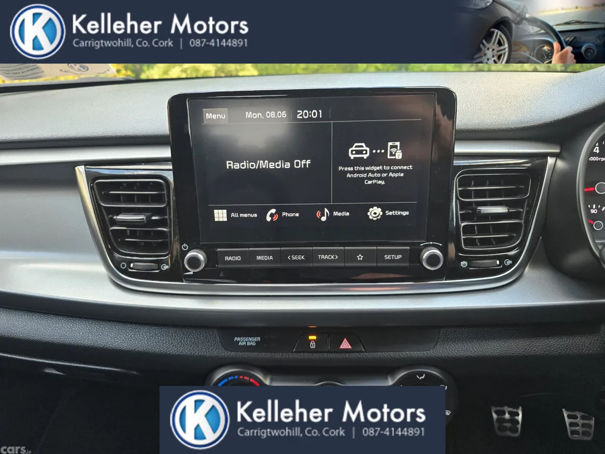 Kia Rio Hatchback, Gas, 2022, Blue
