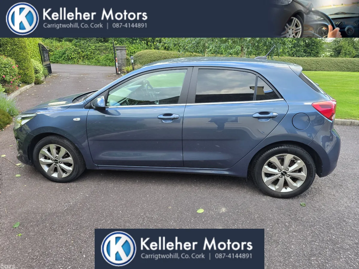 Kia Rio Hatchback, Gas, 2022, Blue