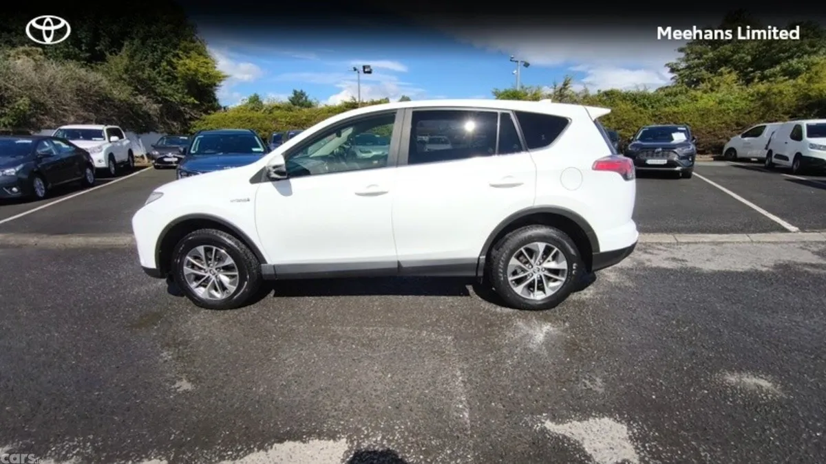 Toyota RAV4 SUV, Petrol Hybrid, 2017, White