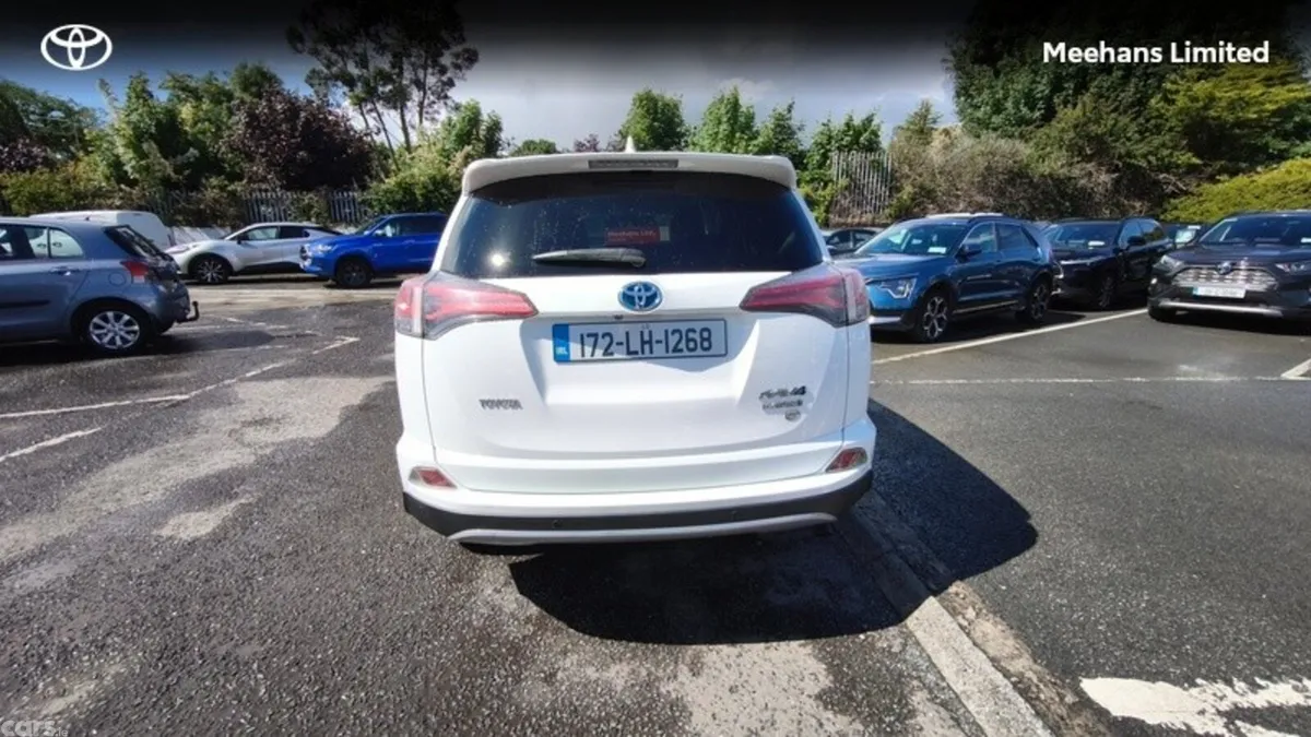 Toyota RAV4 SUV, Petrol Hybrid, 2017, White